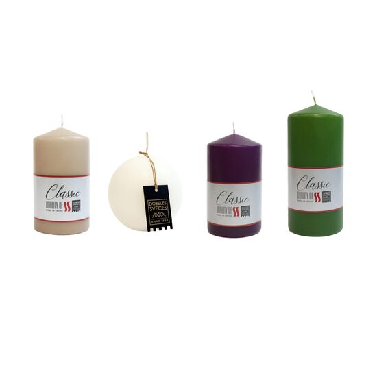 DAŽĀDAS PARAFĪNA SVECES